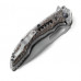 Canivete CRKT Fossil Compact serrilhado, desenhado